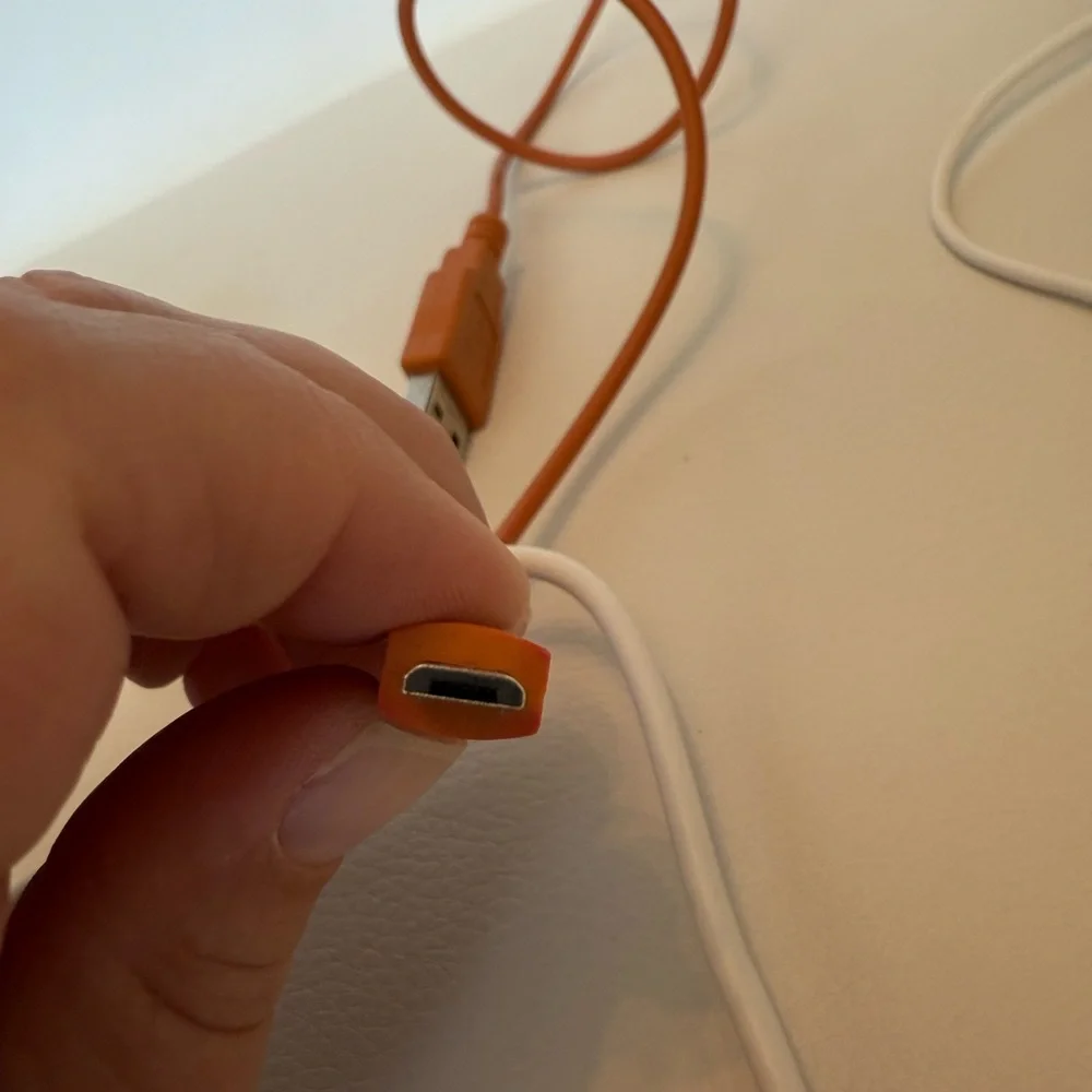 ❌Universal USB Charging Cable Set - Black, Orange, White